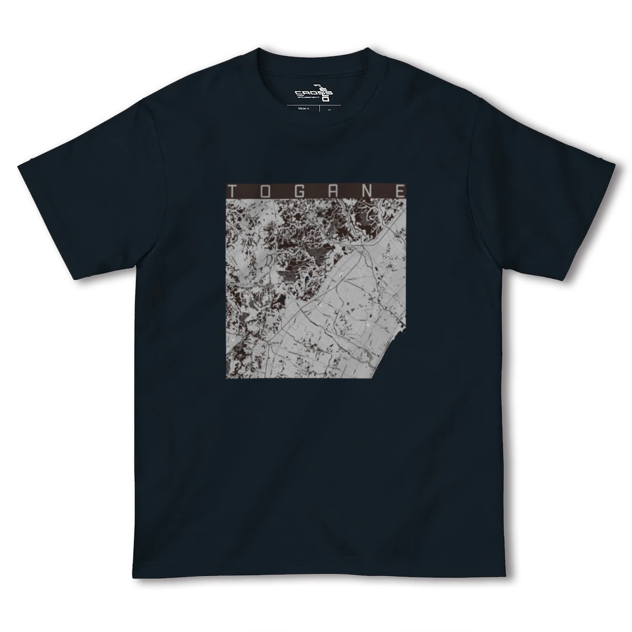 【東金(千葉県)】地図柄ヘビーウェイトTシャツ