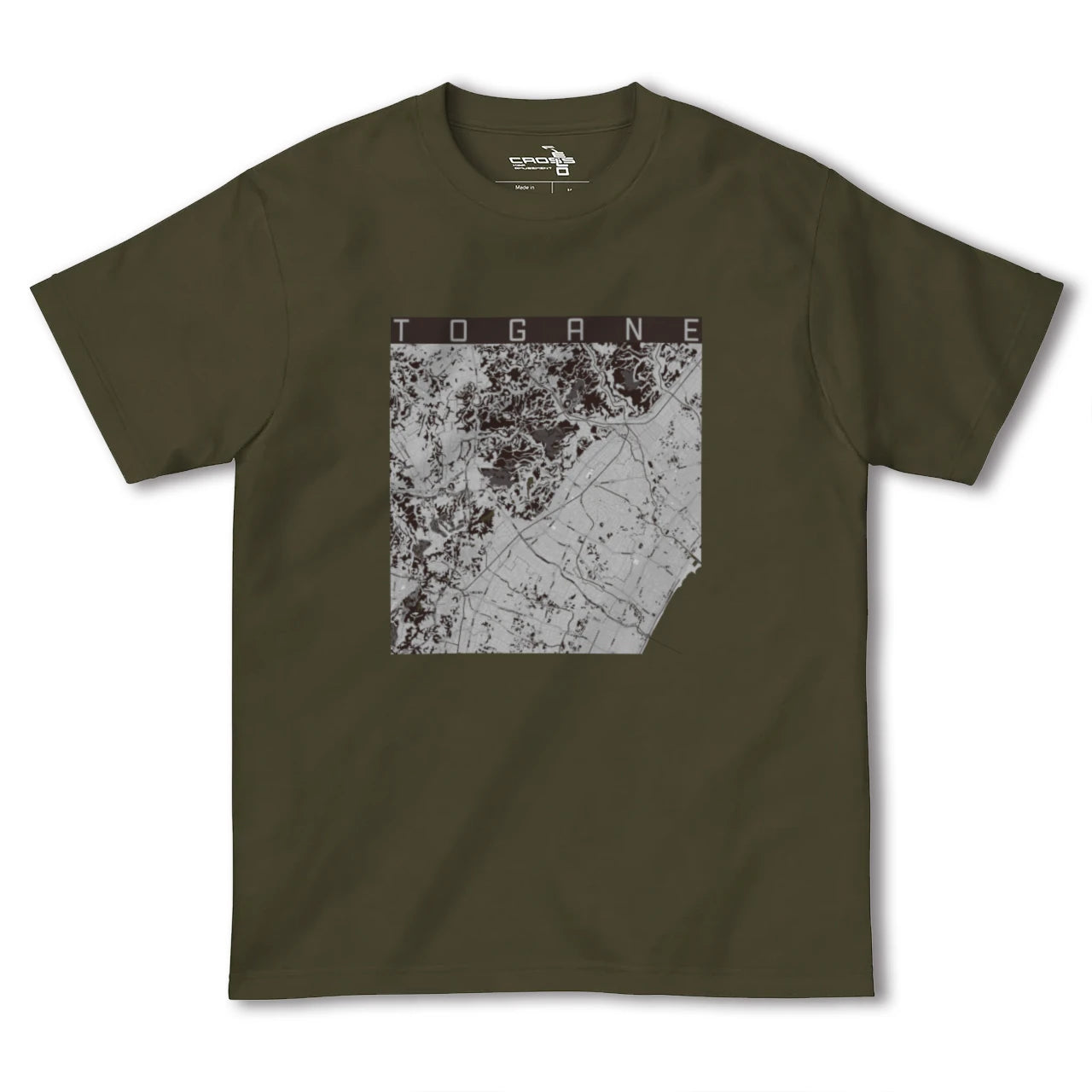 【東金(千葉県)】地図柄ヘビーウェイトTシャツ