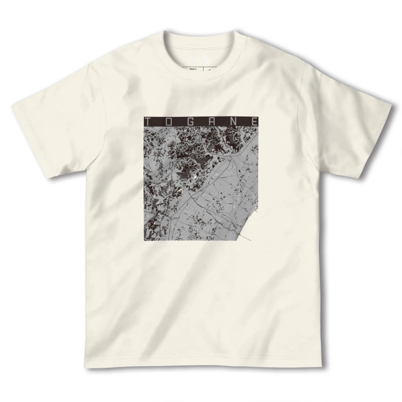 【東金(千葉県)】地図柄ヘビーウェイトTシャツ