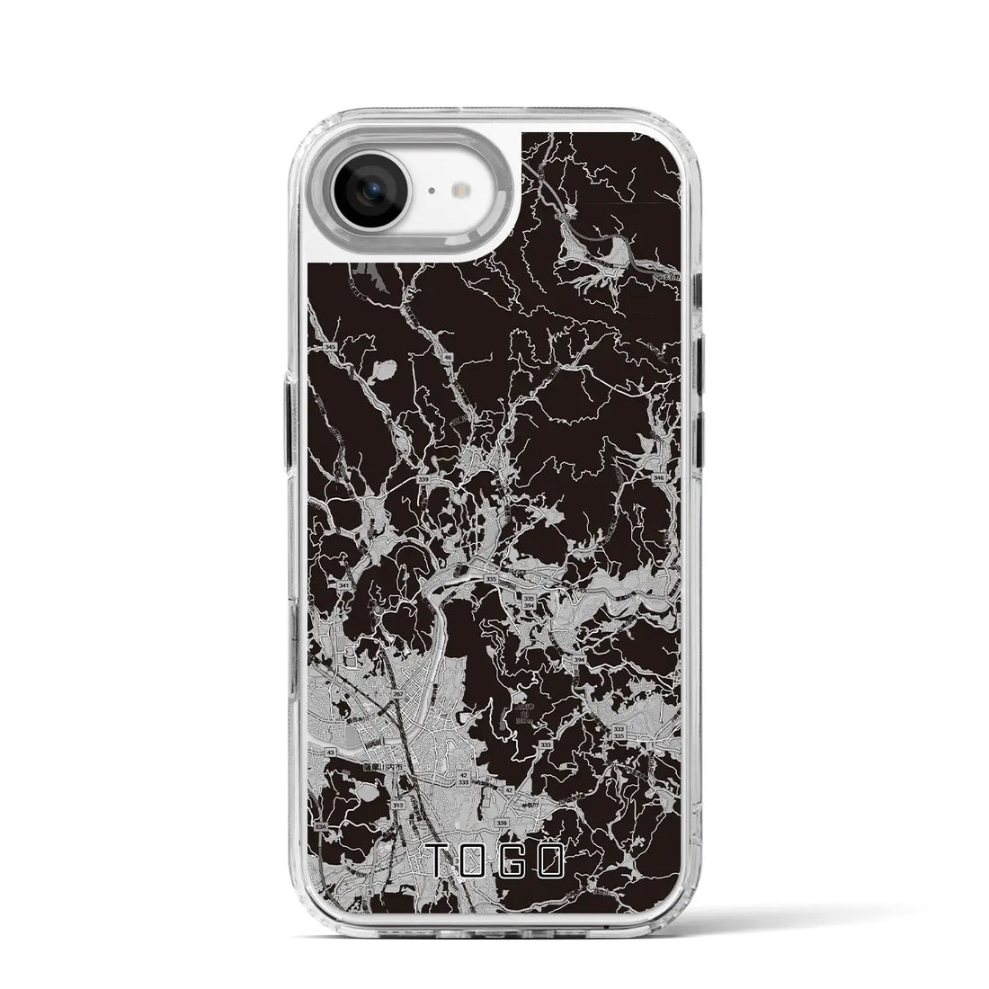 【東郷(鹿児島県)】地図柄iPhoneケース(MagSafeタイプ)