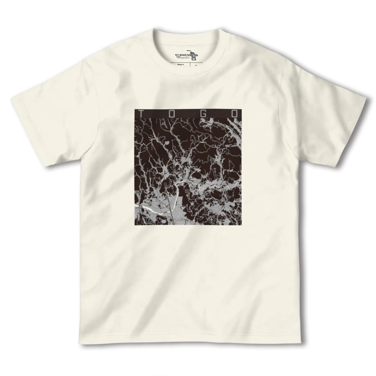 【東郷(鹿児島県)(鹿児島県)】地図柄ヘビーウェイトTシャツ