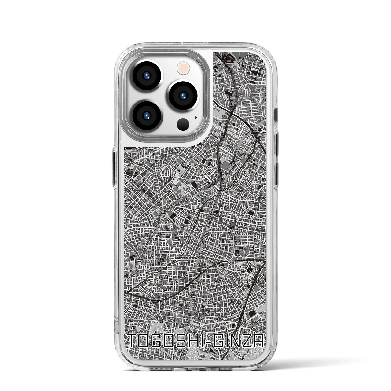 【戸越銀座(東京都)】地図柄iPhoneケース(MagSafeタイプ)