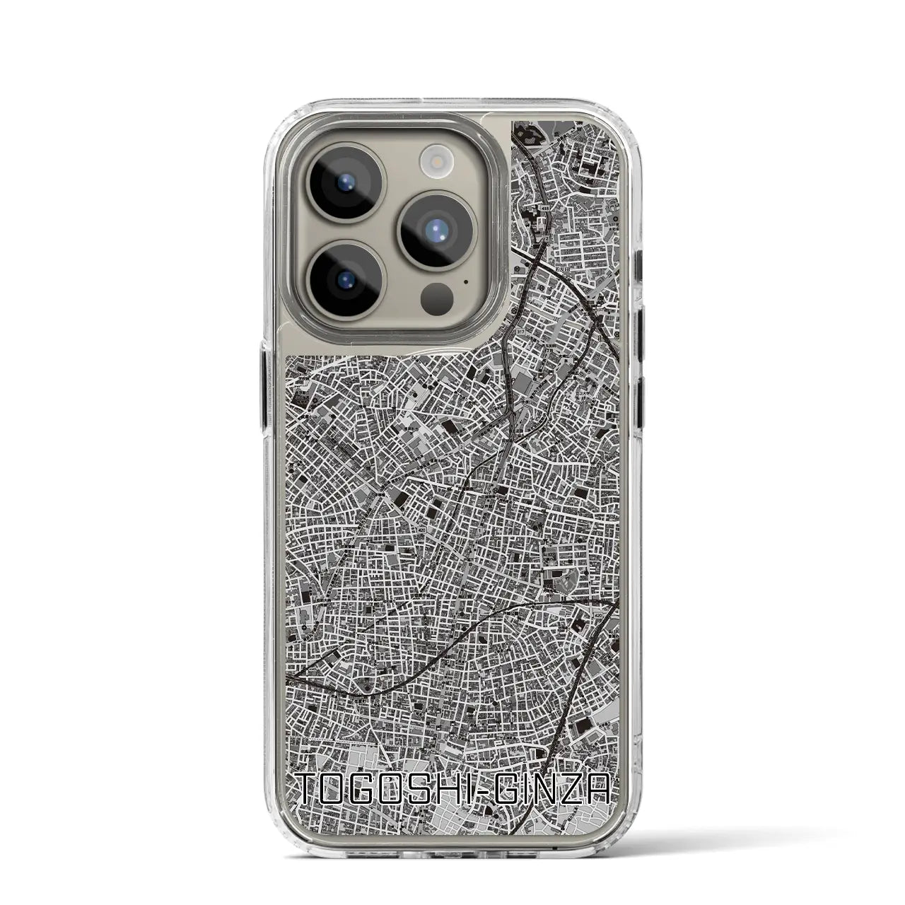 【戸越銀座(東京都)】地図柄iPhoneケース(MagSafeタイプ)