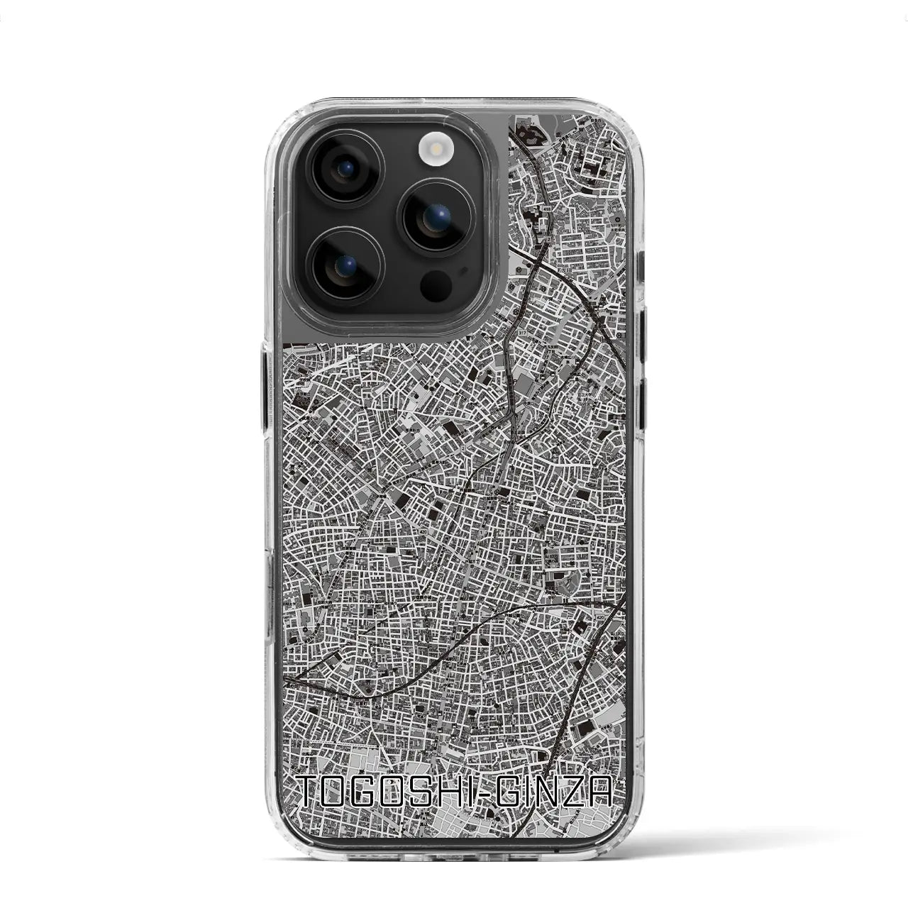 【戸越銀座(東京都)】地図柄iPhoneケース(MagSafeタイプ)