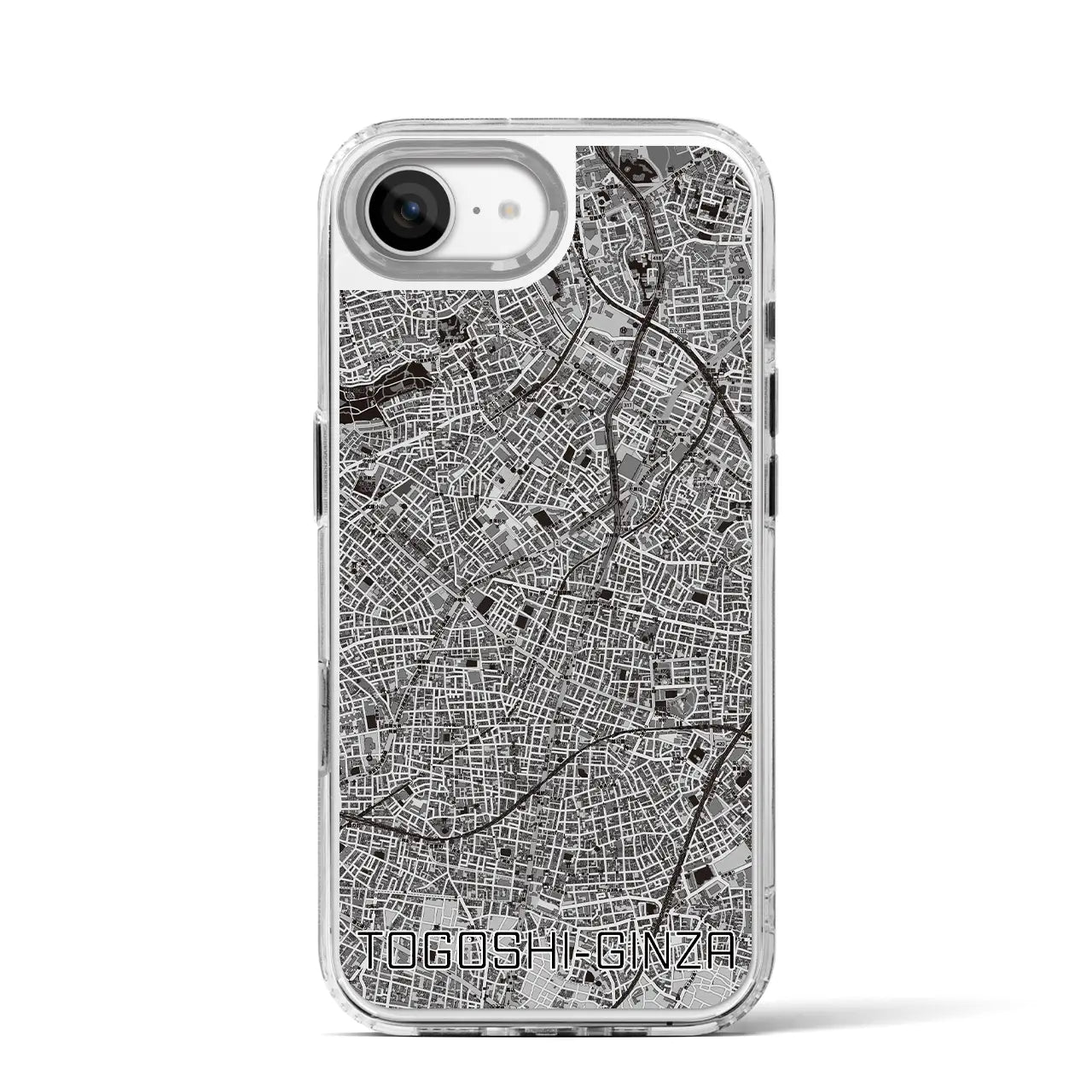 【戸越銀座(東京都)】地図柄iPhoneケース(MagSafeタイプ)
