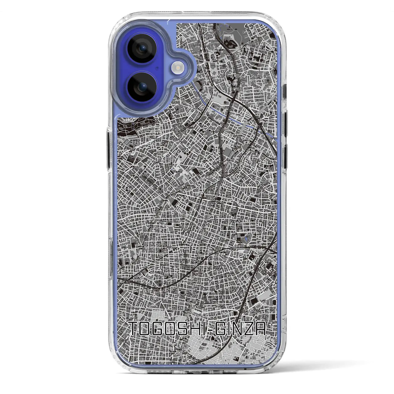 【戸越銀座(東京都)】地図柄iPhoneケース(MagSafeタイプ)