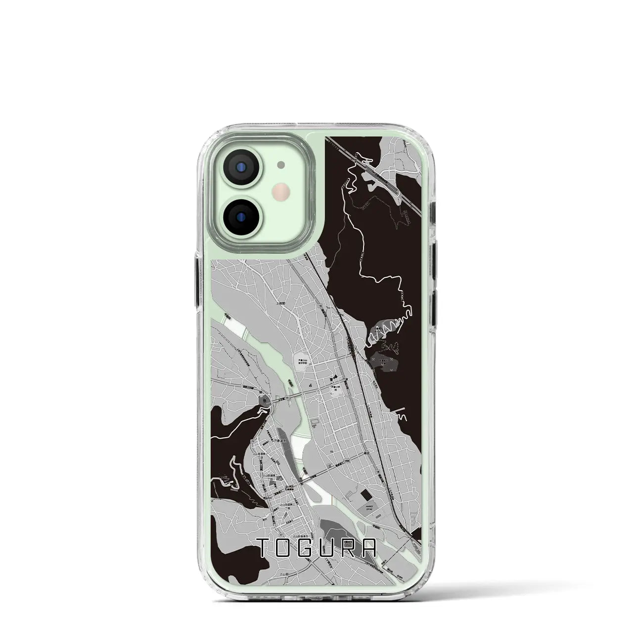 【戸倉(長野県)】地図柄iPhoneケース(MagSafeタイプ)