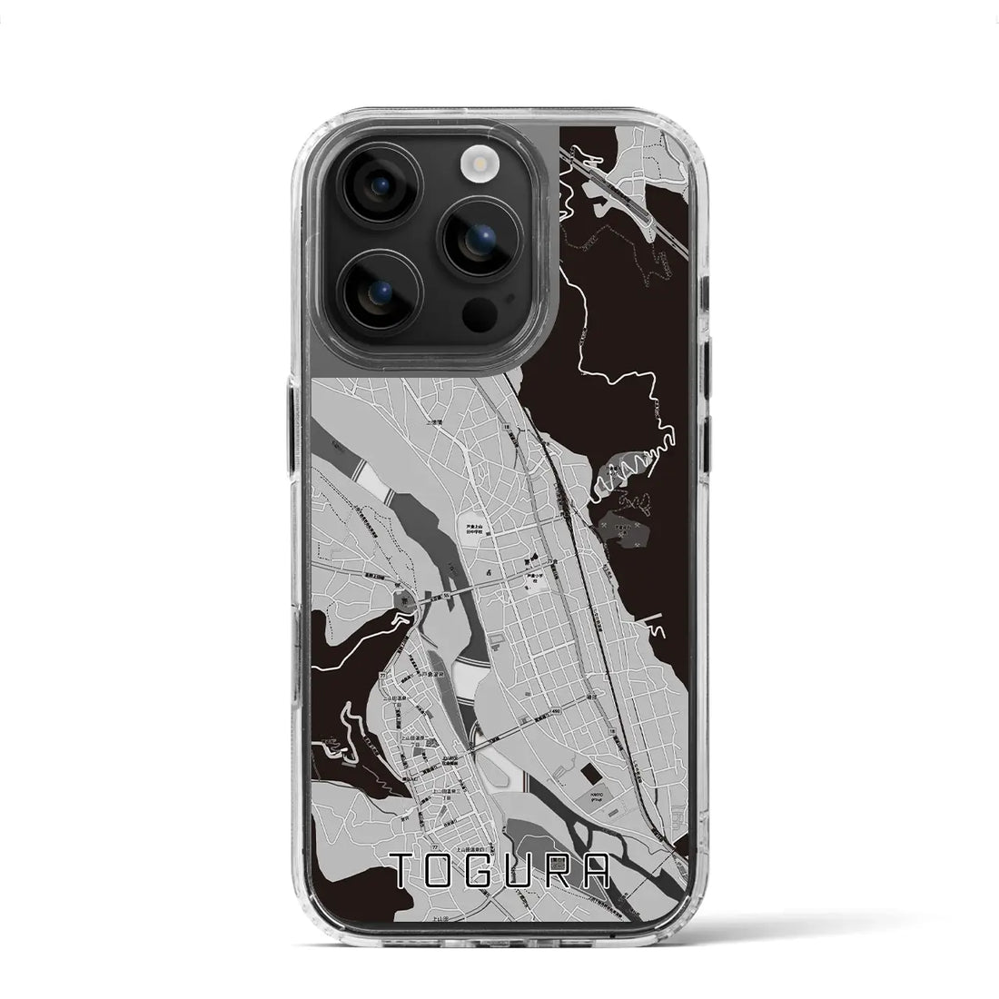 【戸倉(長野県)】地図柄iPhoneケース(MagSafeタイプ)