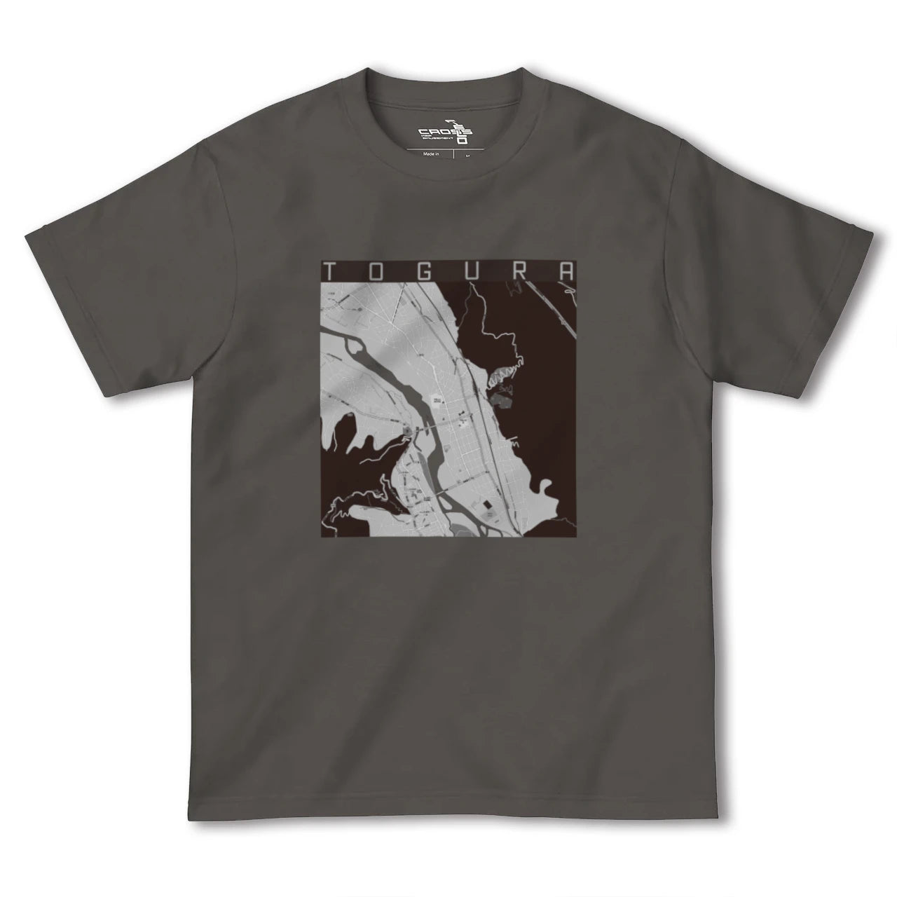 【戸倉(長野県)】地図柄ヘビーウェイトTシャツ