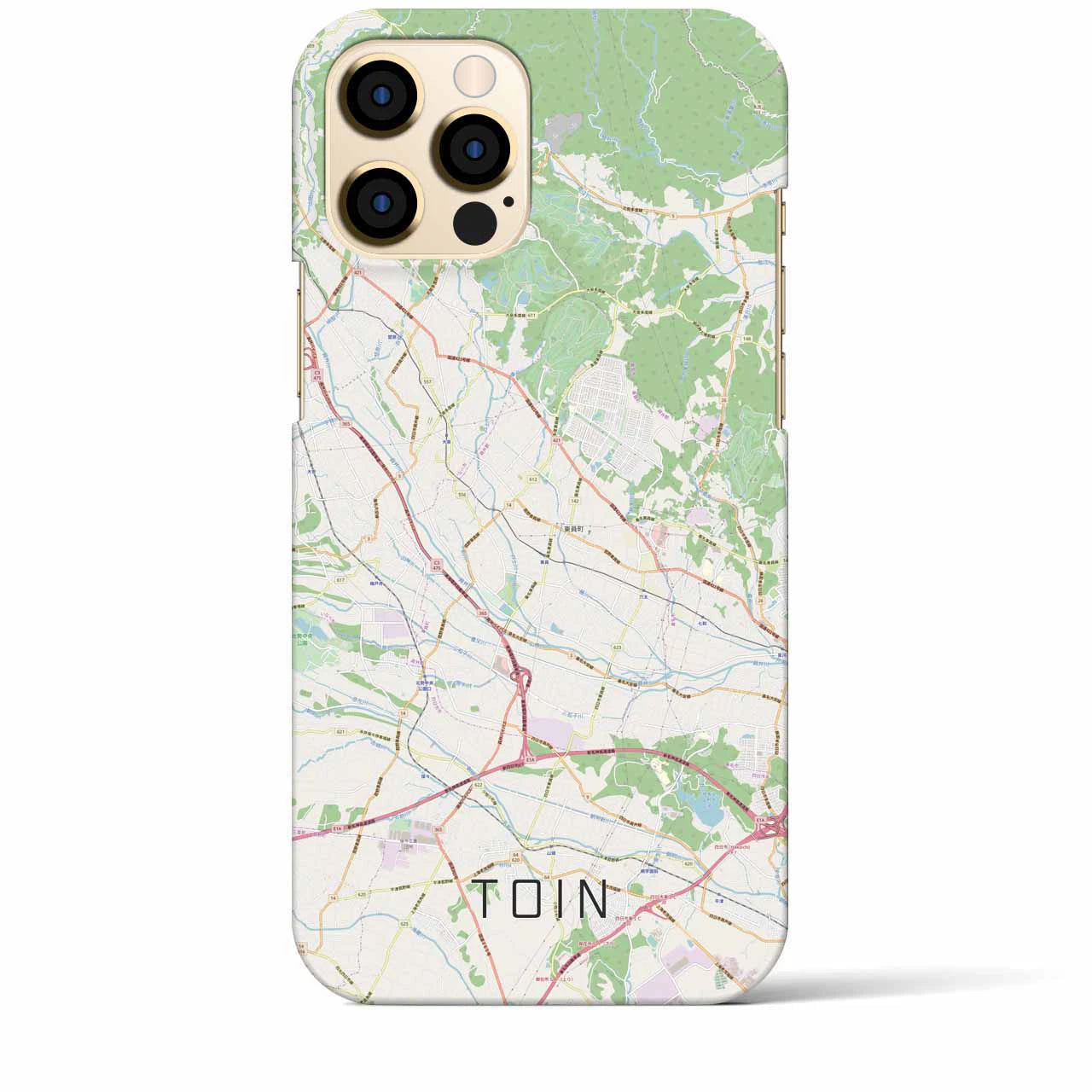 【東員(三重県)】地図柄iPhoneケース(バックカバータイプ)