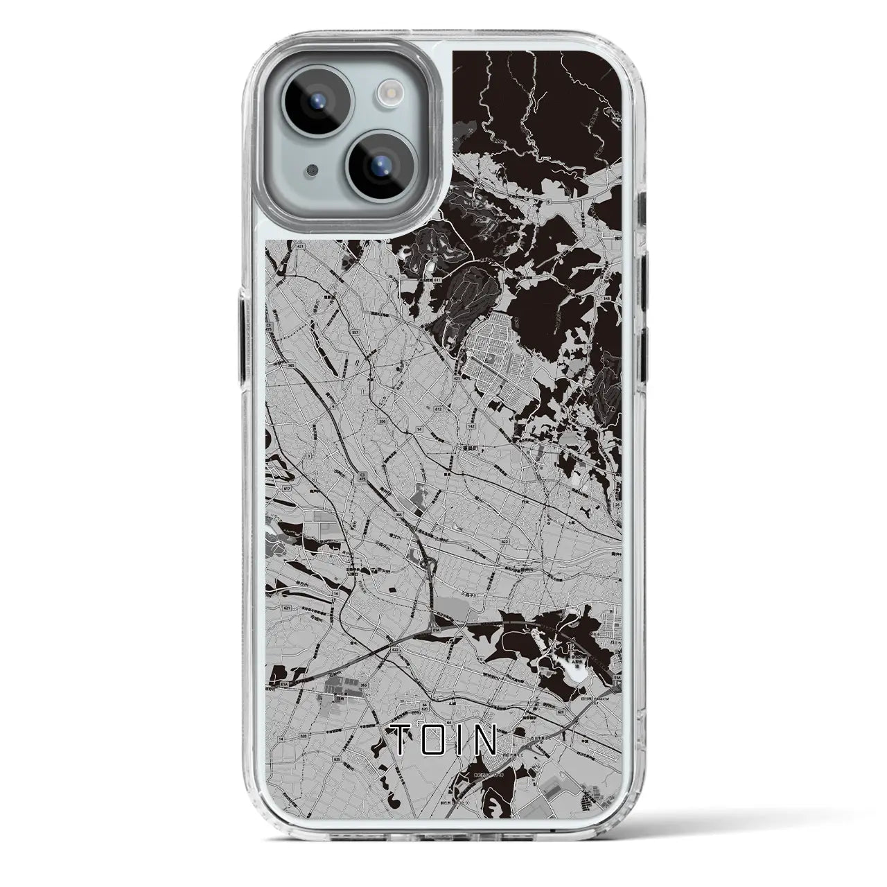 【東員(三重県)】地図柄iPhoneケース(MagSafeタイプ)