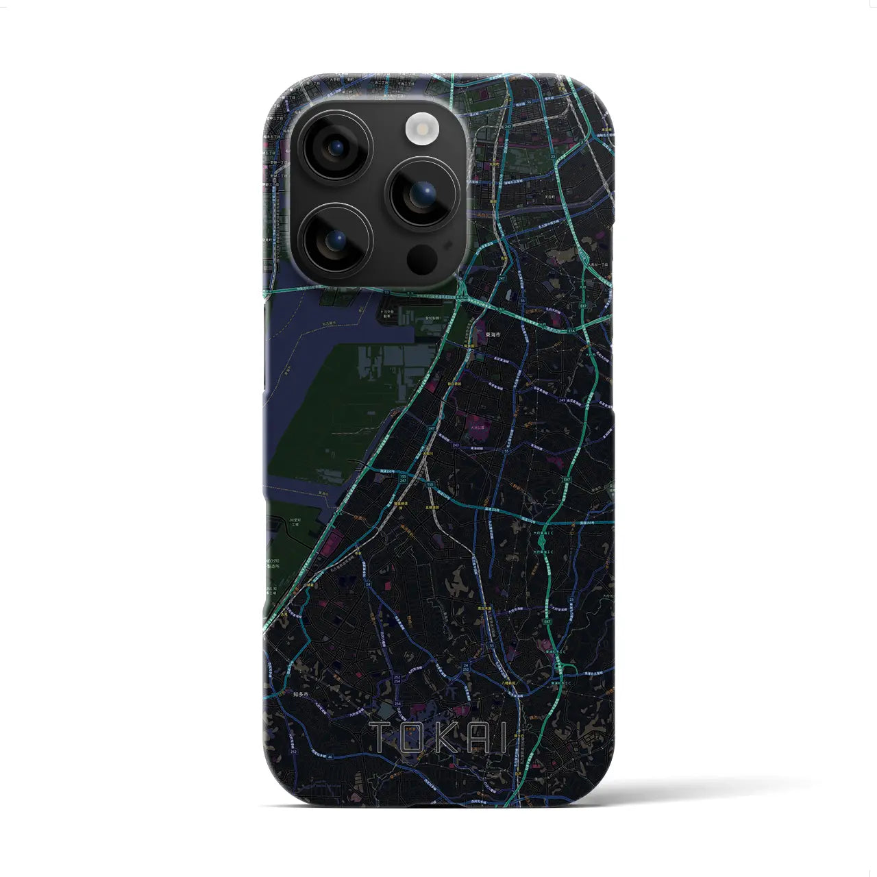 【東海(愛知県)】地図柄iPhoneケース(バックカバータイプ)