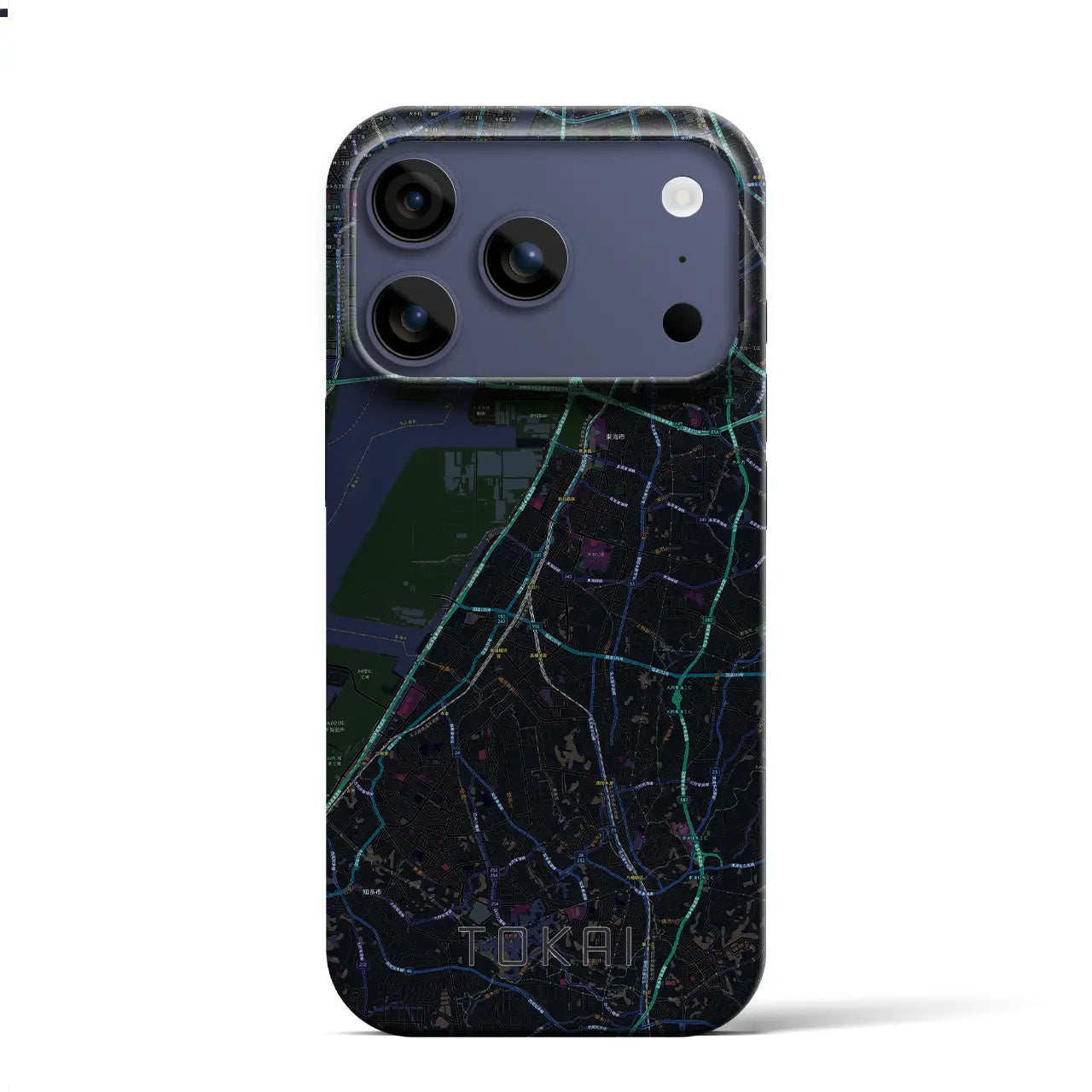 【東海(愛知県)】地図柄iPhoneケース(バックカバータイプ)