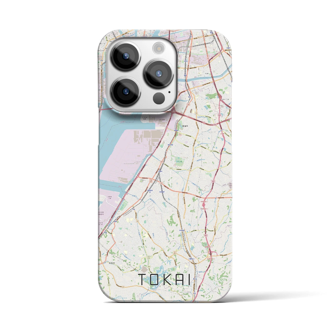 【東海(愛知県)】地図柄iPhoneケース(バックカバータイプ)