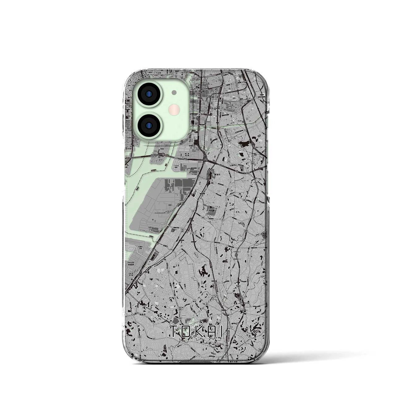 【東海(愛知県)】地図柄iPhoneケース(クリアタイプ)