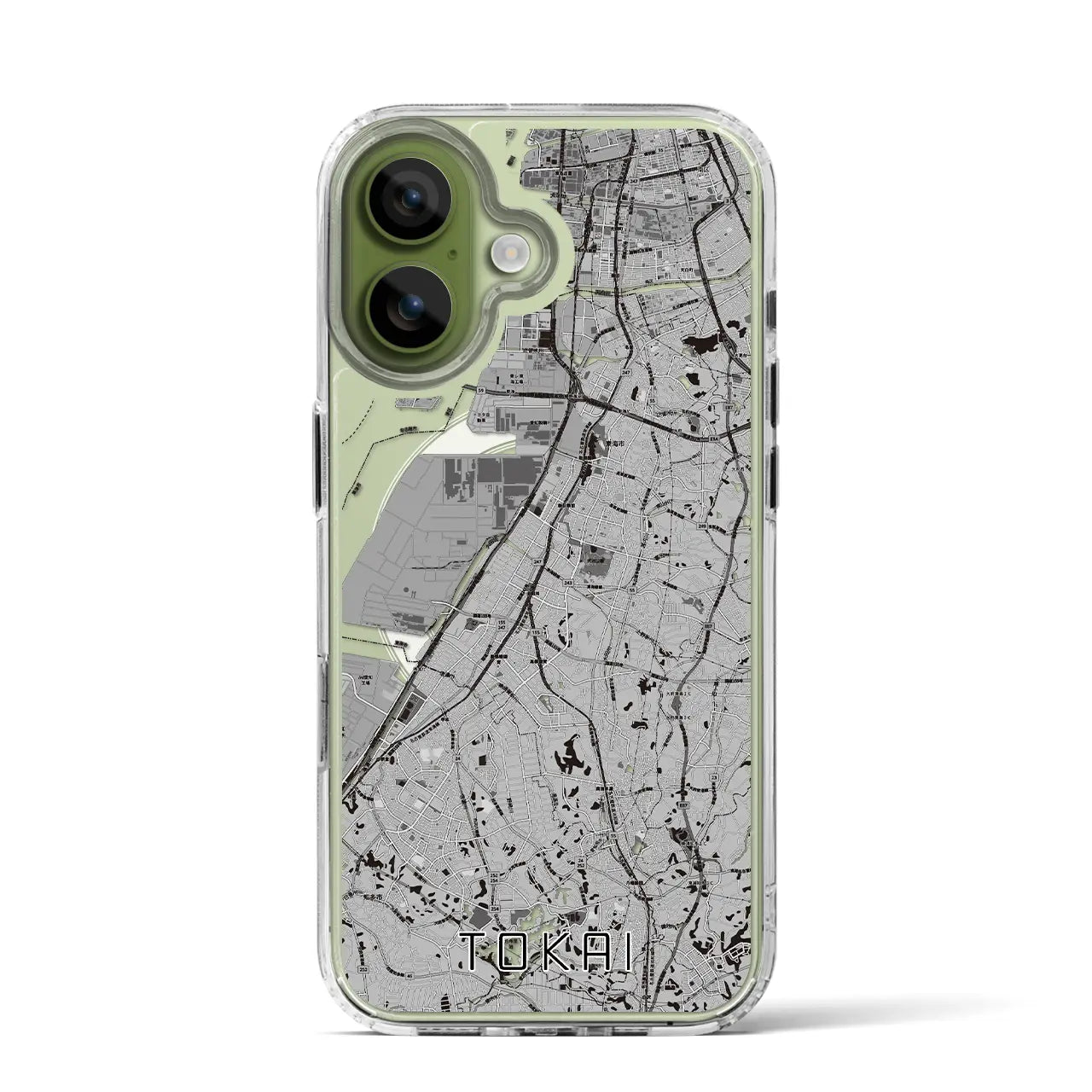 【東海(愛知県)】地図柄iPhoneケース(MagSafeタイプ)