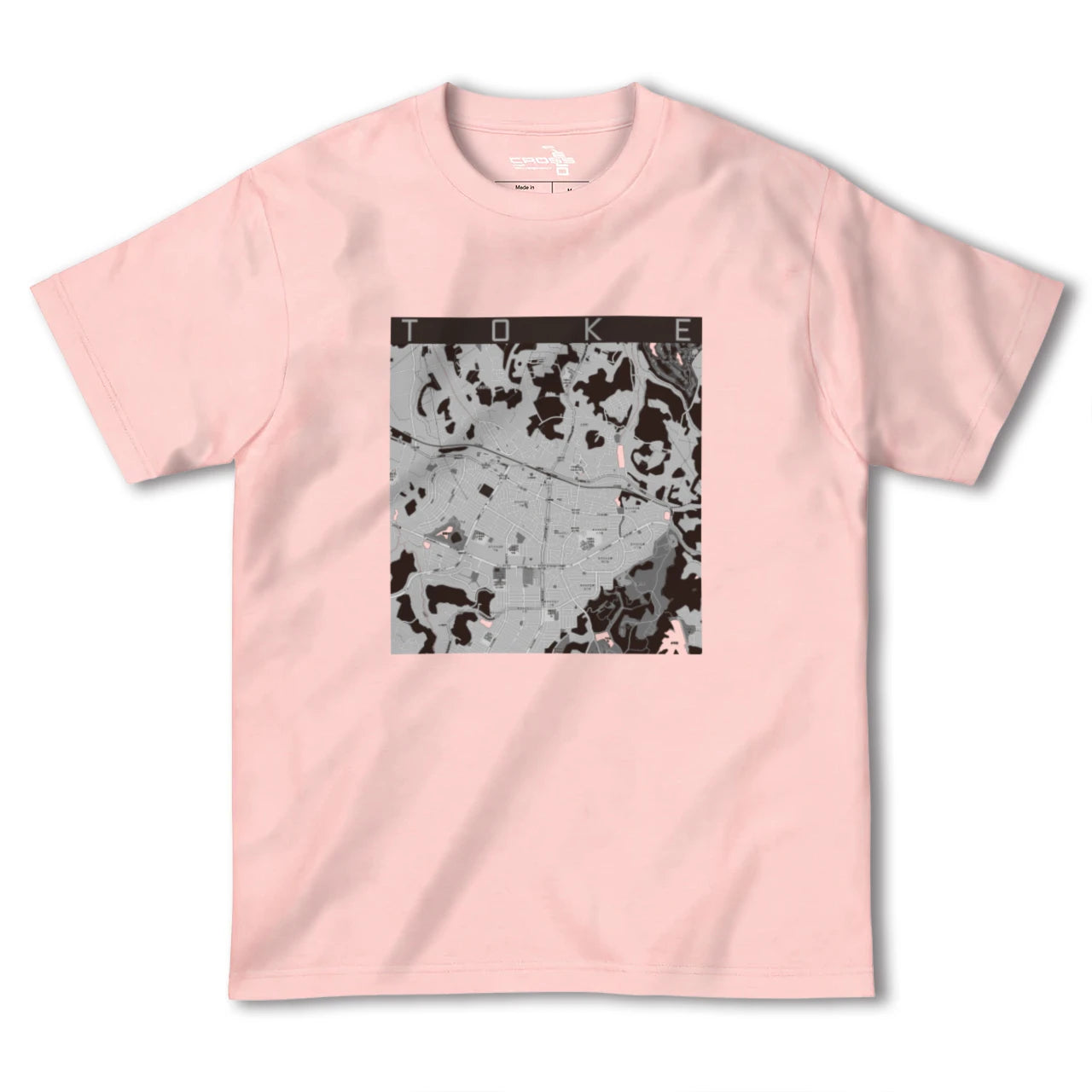 【土気(千葉県)】地図柄ヘビーウェイトTシャツ