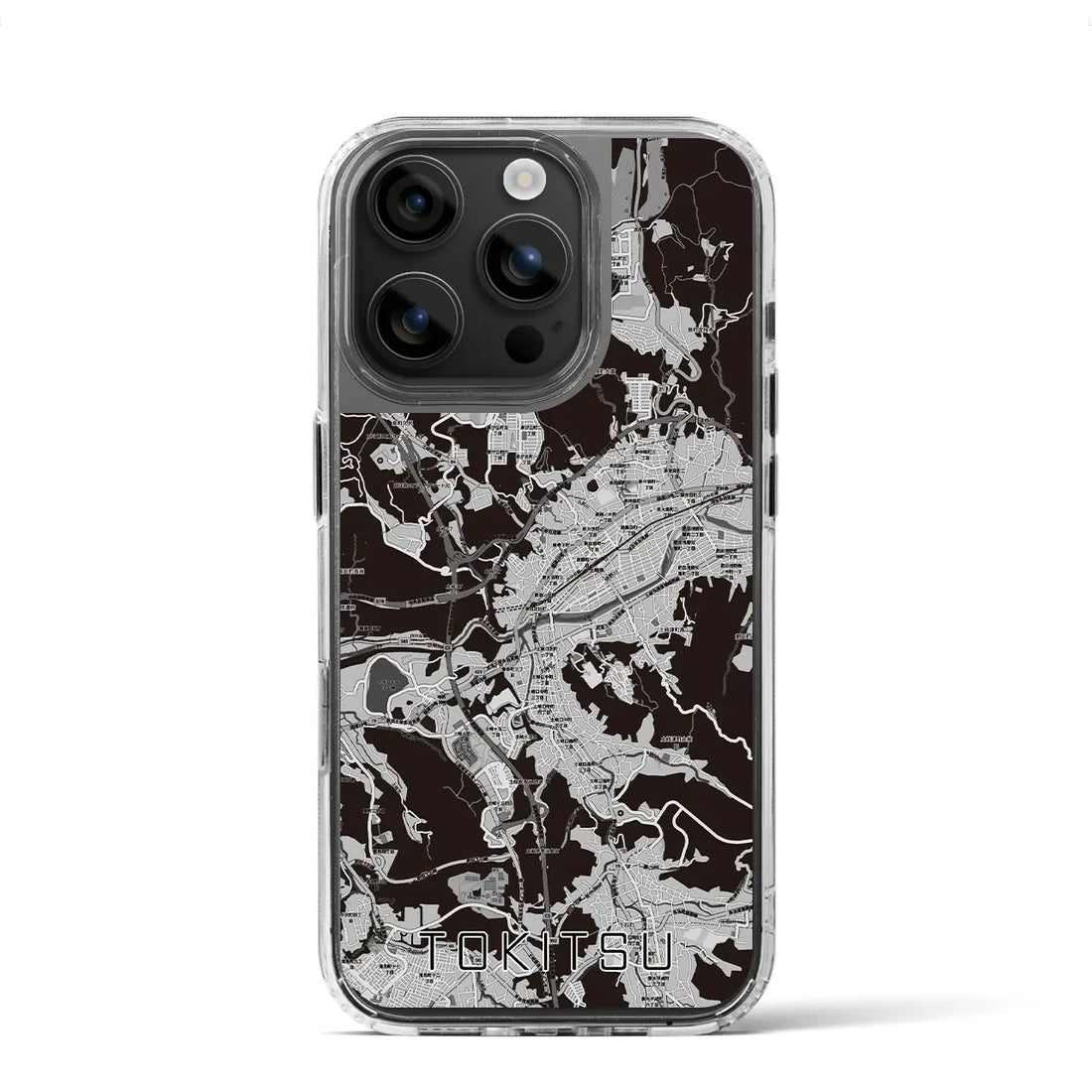 【土岐津(岐阜県)】地図柄iPhoneケース(MagSafeタイプ)