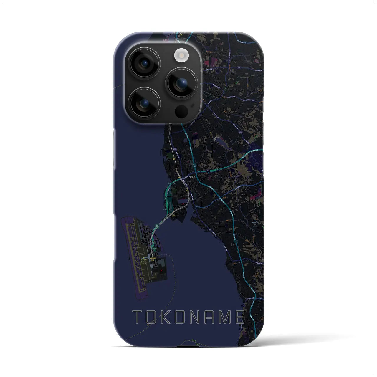 【常滑(愛知県)】地図柄iPhoneケース(バックカバータイプ)