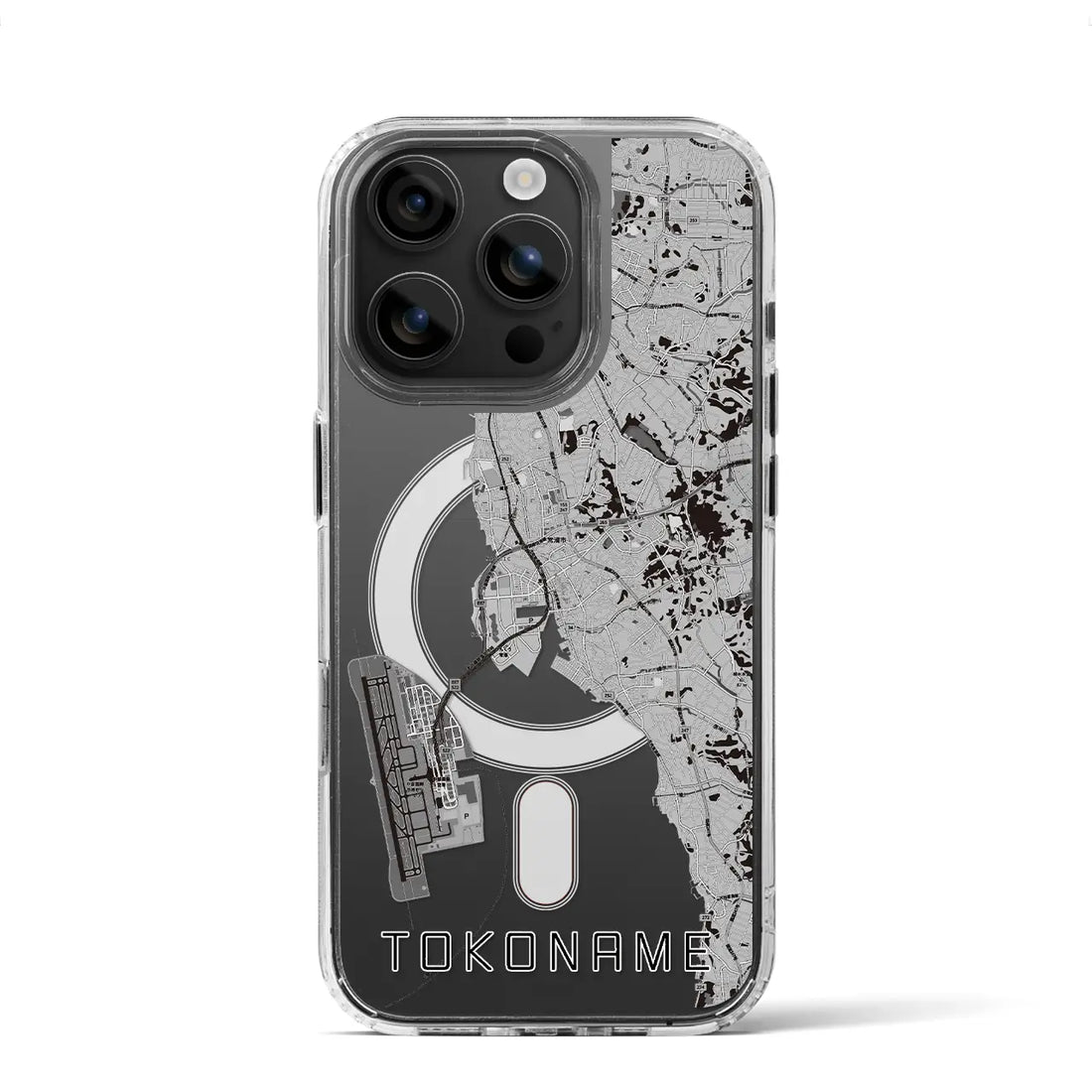 【常滑(愛知県)】地図柄iPhoneケース(MagSafeタイプ)