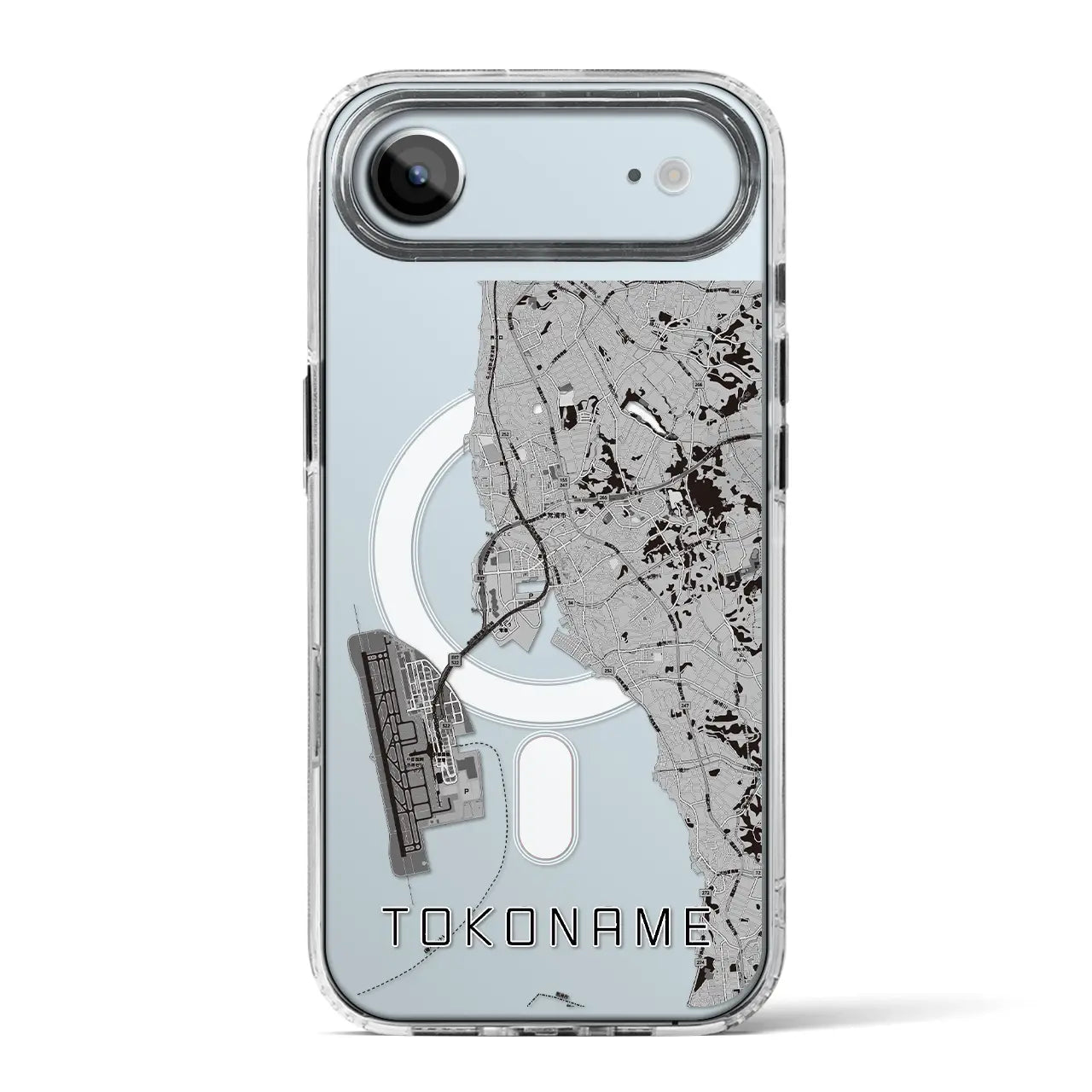 【常滑(愛知県)】地図柄iPhoneケース(MagSafeタイプ)