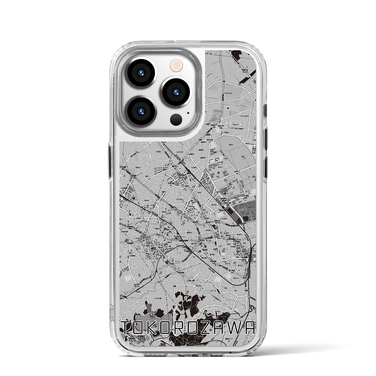 【所沢2(埼玉県)】地図柄iPhoneケース(MagSafeタイプ)