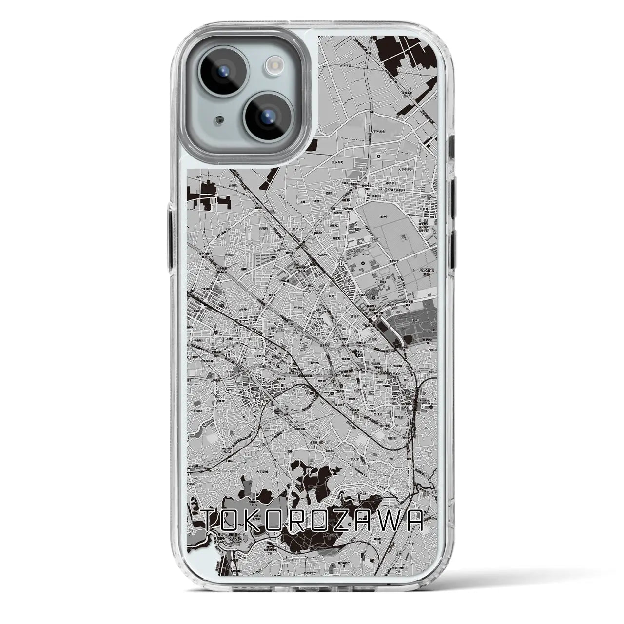 【所沢2(埼玉県)】地図柄iPhoneケース(MagSafeタイプ)