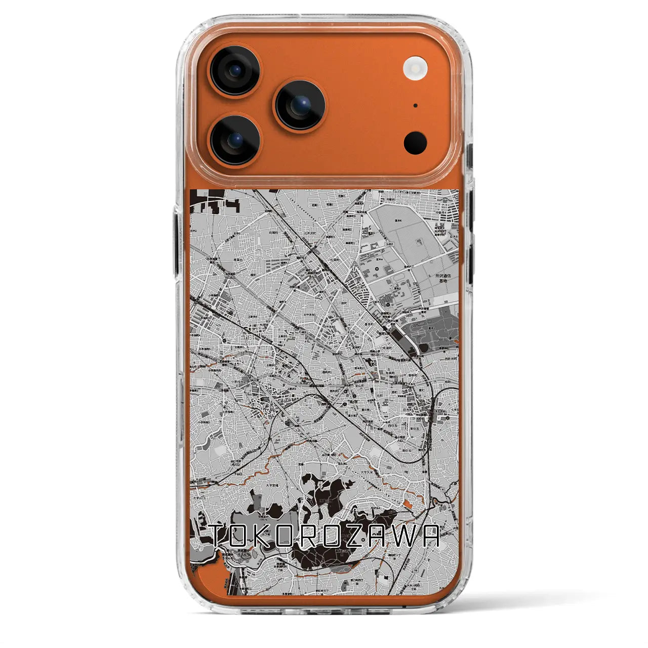 【所沢2(埼玉県)】地図柄iPhoneケース(MagSafeタイプ)