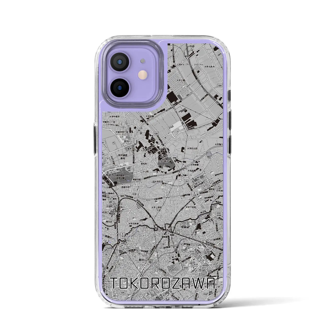 【所沢3(埼玉県)】地図柄iPhoneケース(MagSafeタイプ)