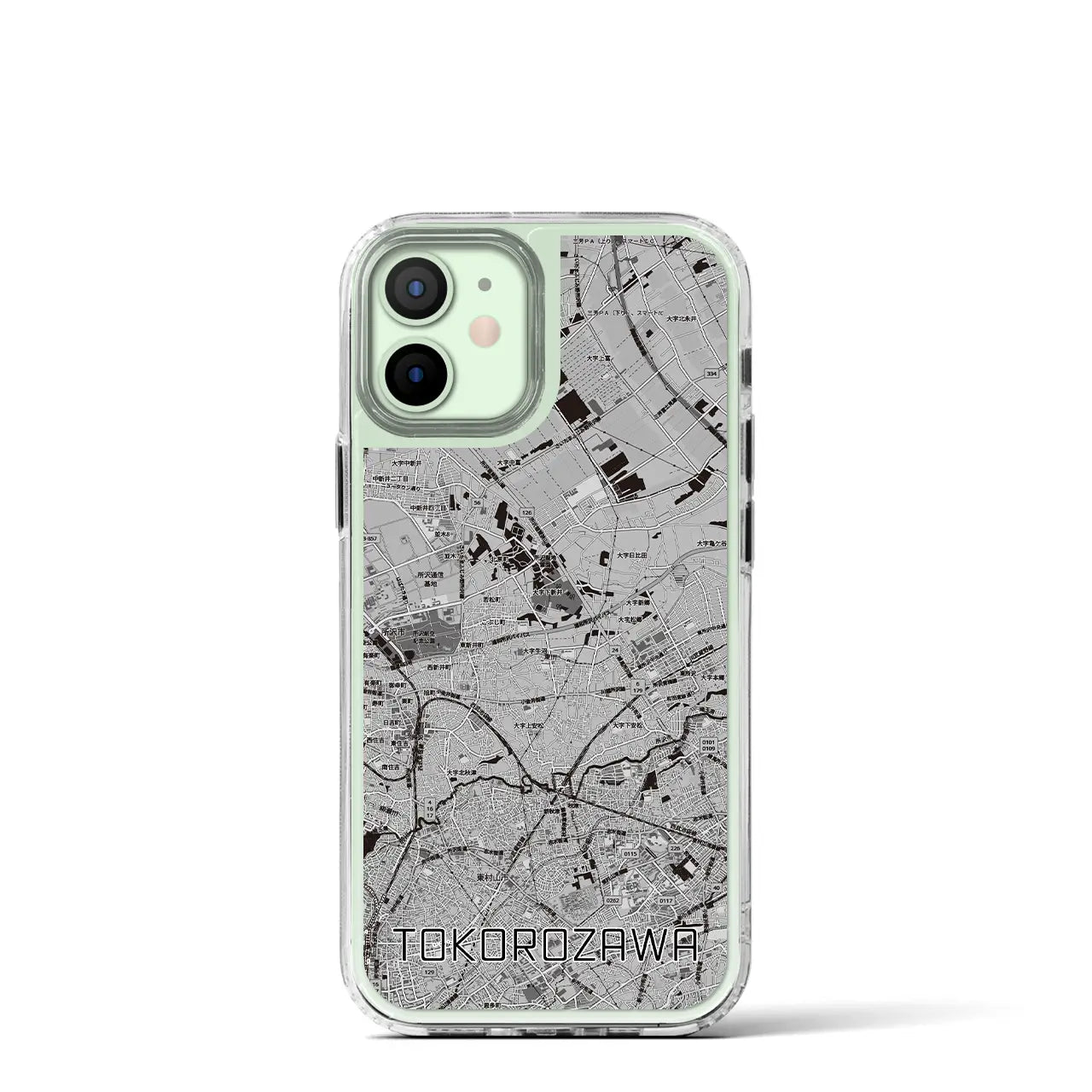 【所沢3(埼玉県)】地図柄iPhoneケース(MagSafeタイプ)