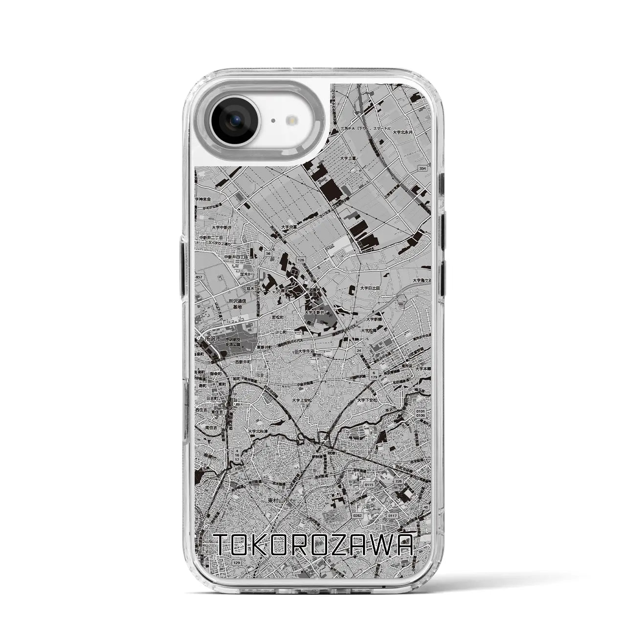 【所沢3(埼玉県)】地図柄iPhoneケース(MagSafeタイプ)