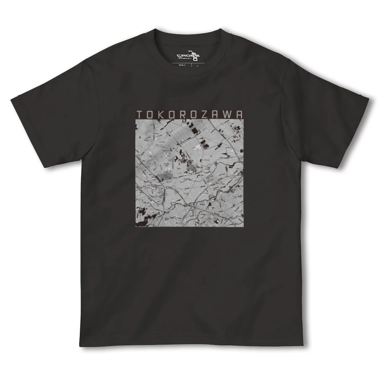 【所沢3(埼玉県)】地図柄ヘビーウェイトTシャツ