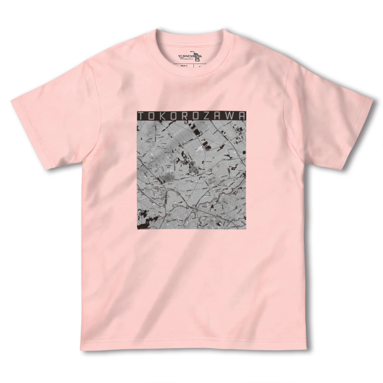 【所沢3(埼玉県)】地図柄ヘビーウェイトTシャツ