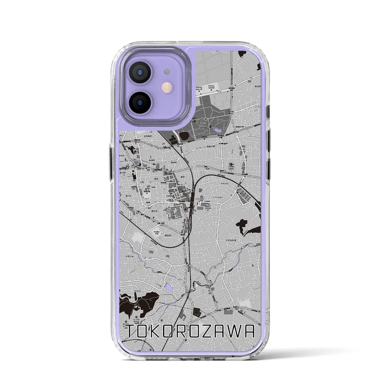 【所沢(埼玉県)】地図柄iPhoneケース(MagSafeタイプ)