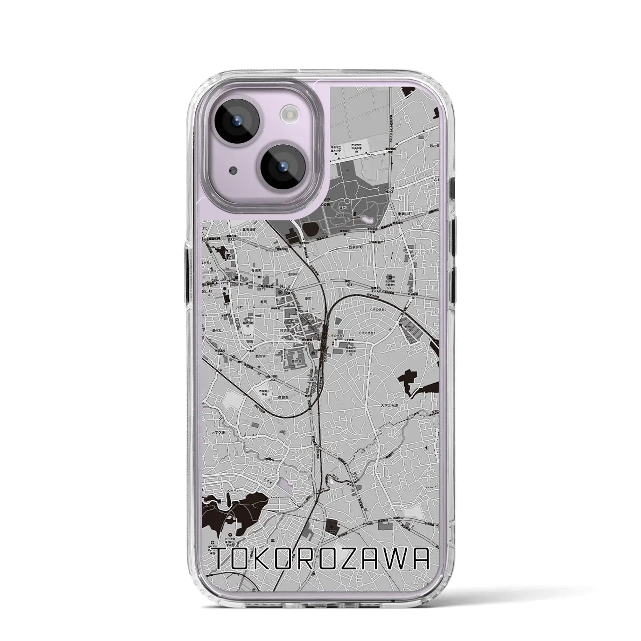 【所沢(埼玉県)】地図柄iPhoneケース(MagSafeタイプ)