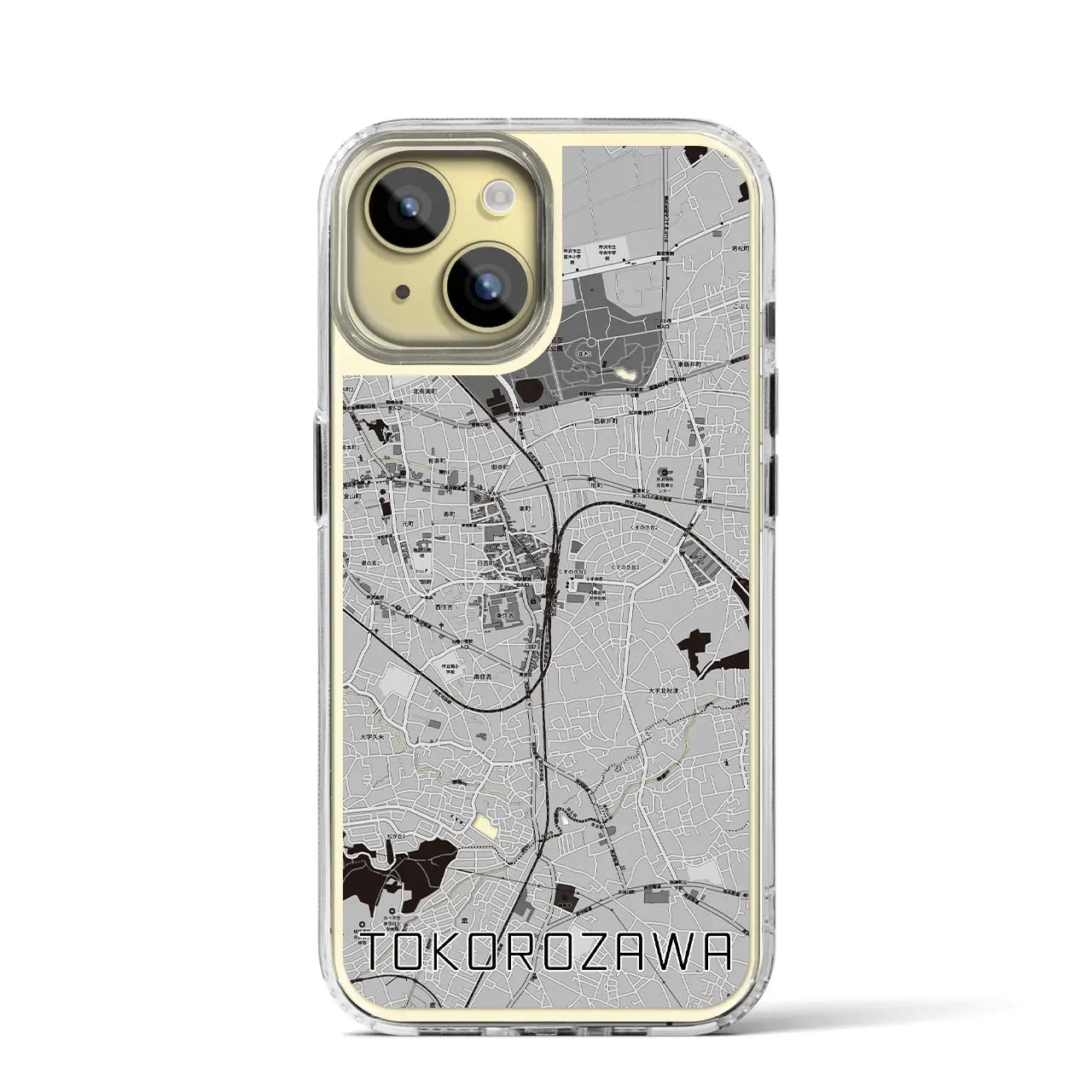 【所沢(埼玉県)】地図柄iPhoneケース(MagSafeタイプ)