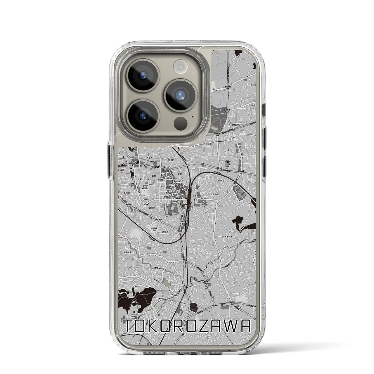 【所沢(埼玉県)】地図柄iPhoneケース(MagSafeタイプ)