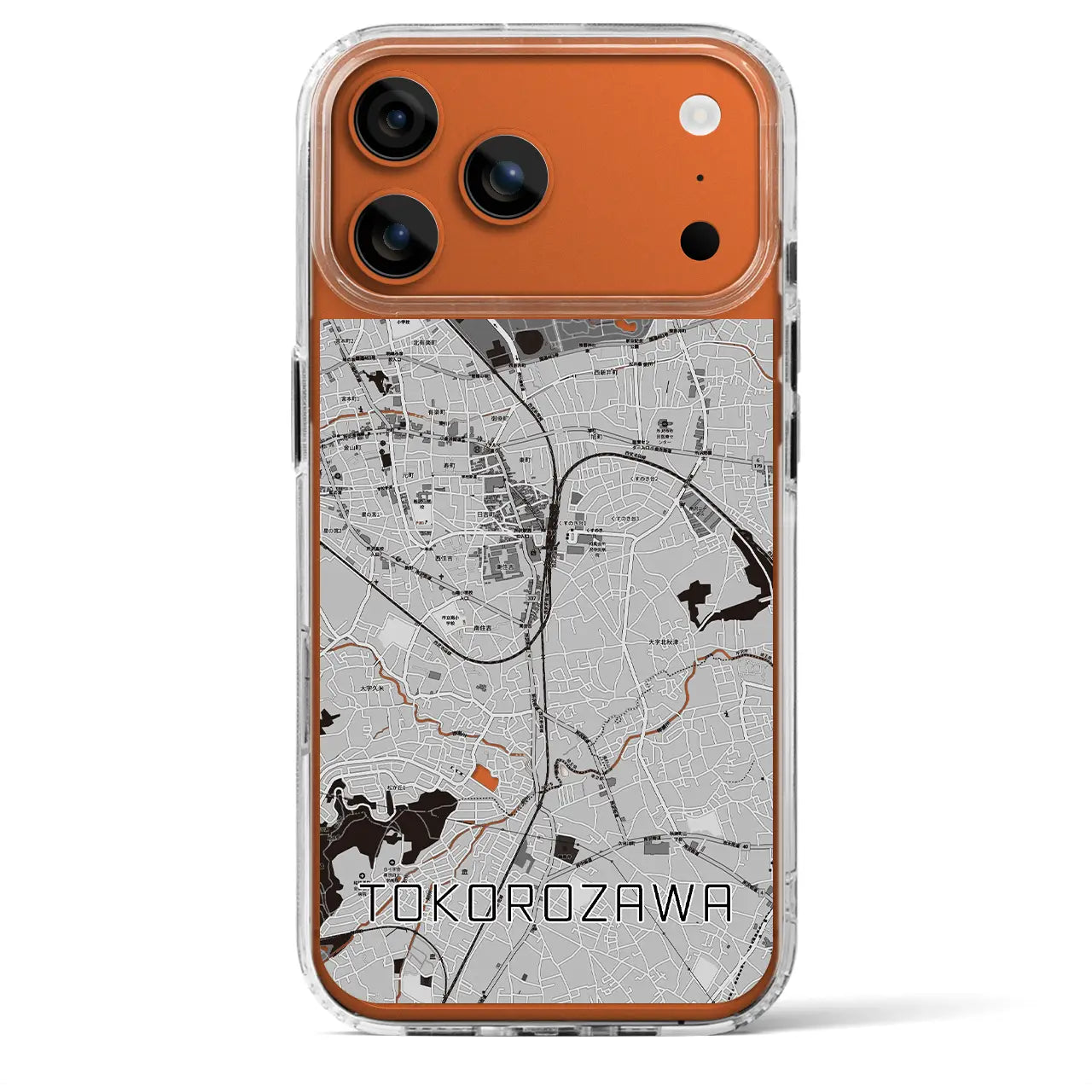 【所沢(埼玉県)】地図柄iPhoneケース(MagSafeタイプ)