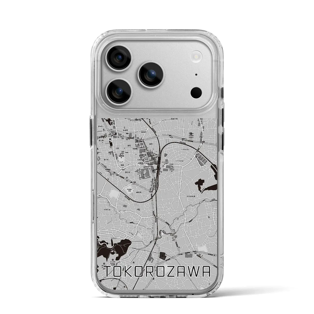 【所沢(埼玉県)】地図柄iPhoneケース(MagSafeタイプ)