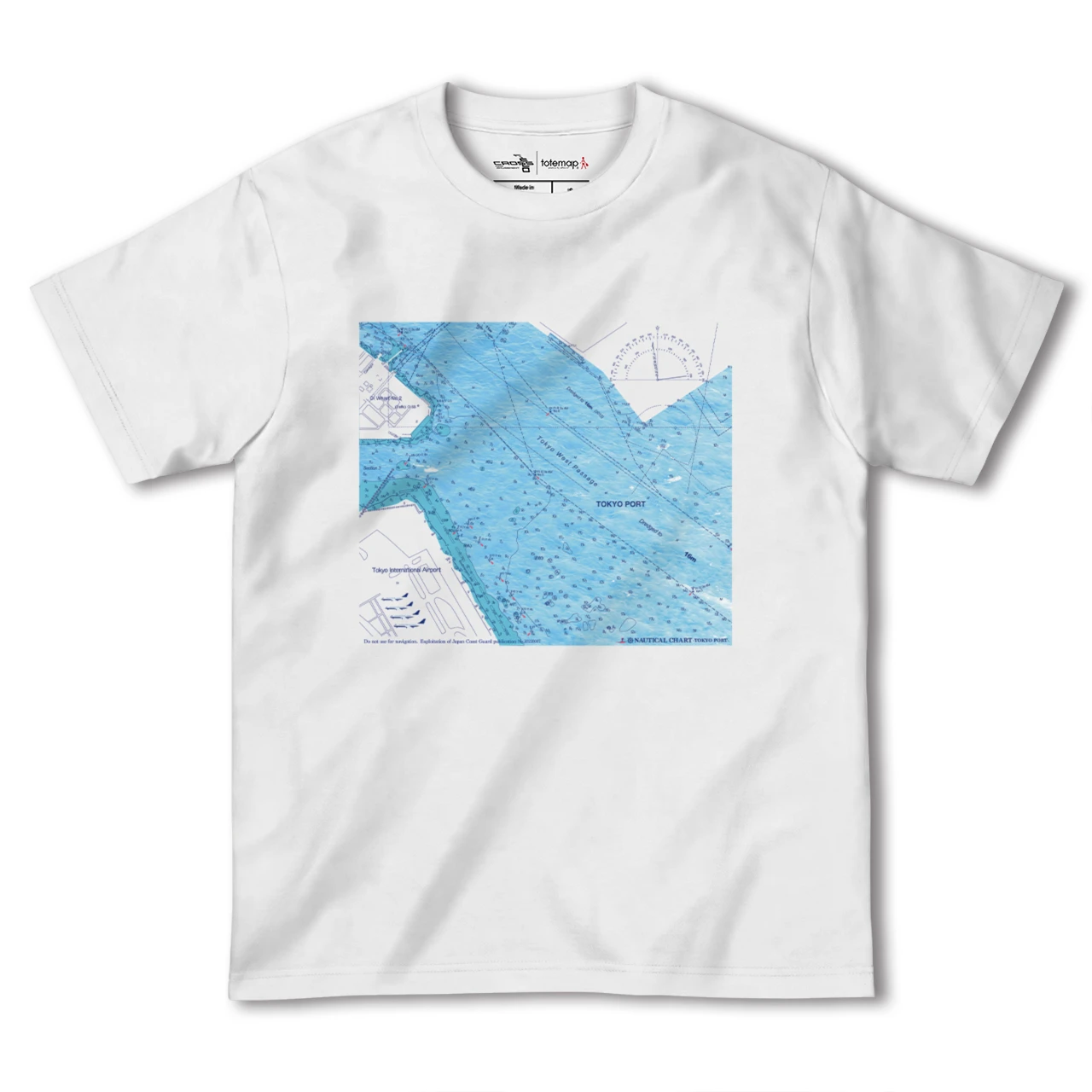 【東京港(東京都)】海図Tシャツ