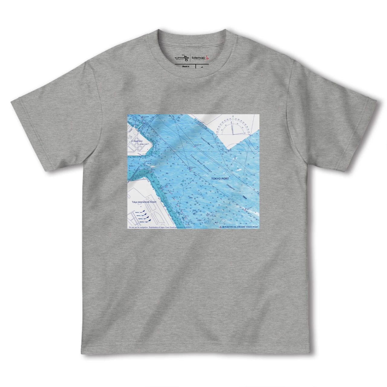 【東京港(東京都)】海図Tシャツ