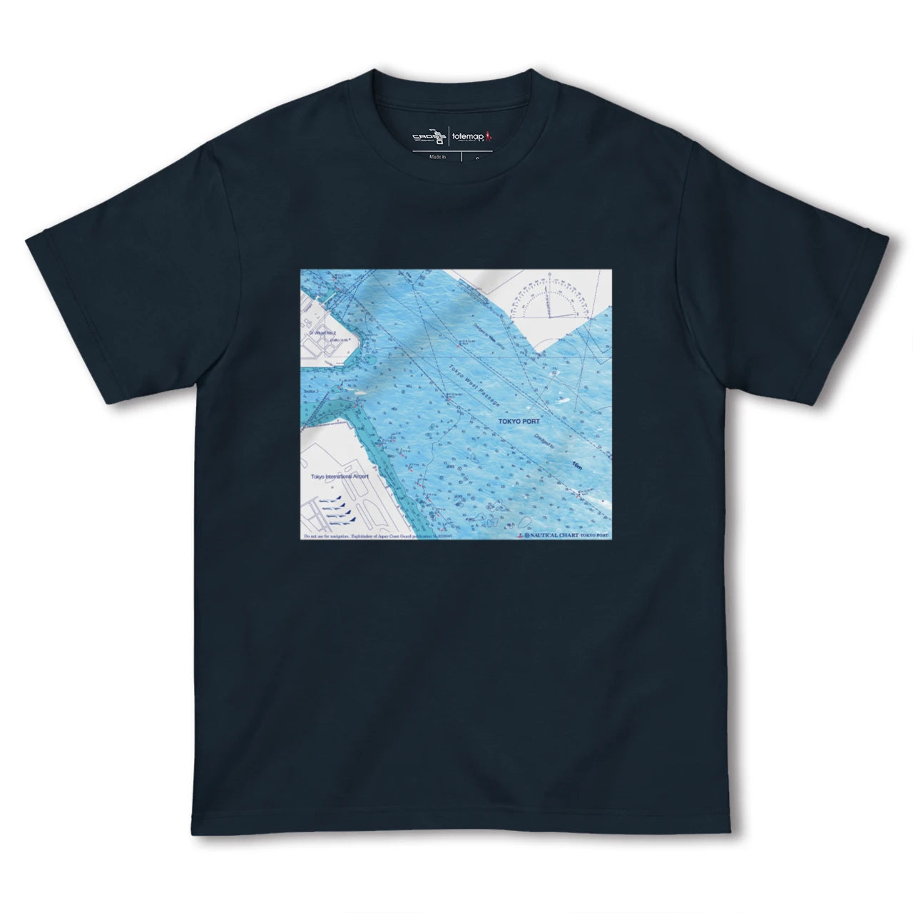 【東京港(東京都)】海図Tシャツ