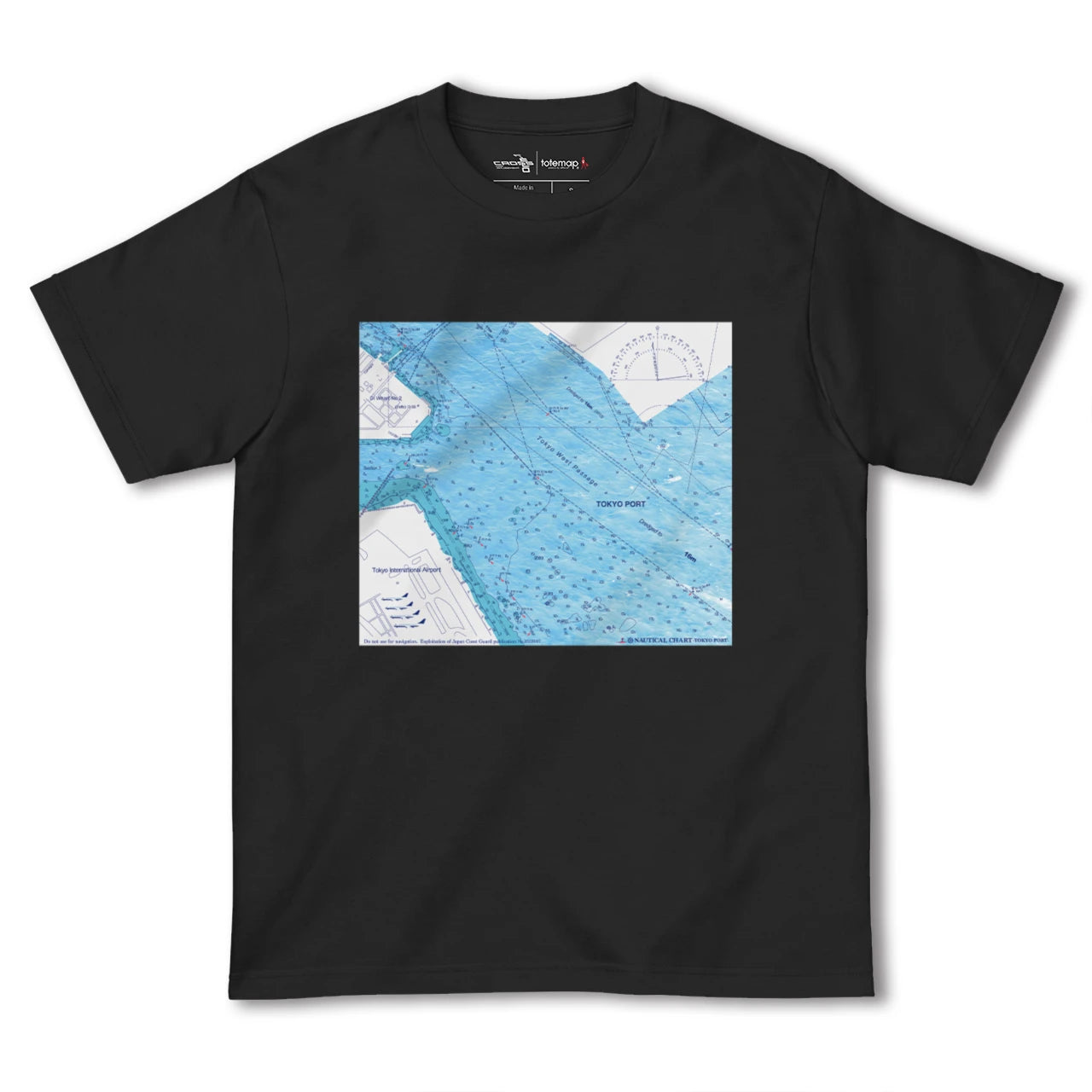 【東京港(東京都)】海図Tシャツ