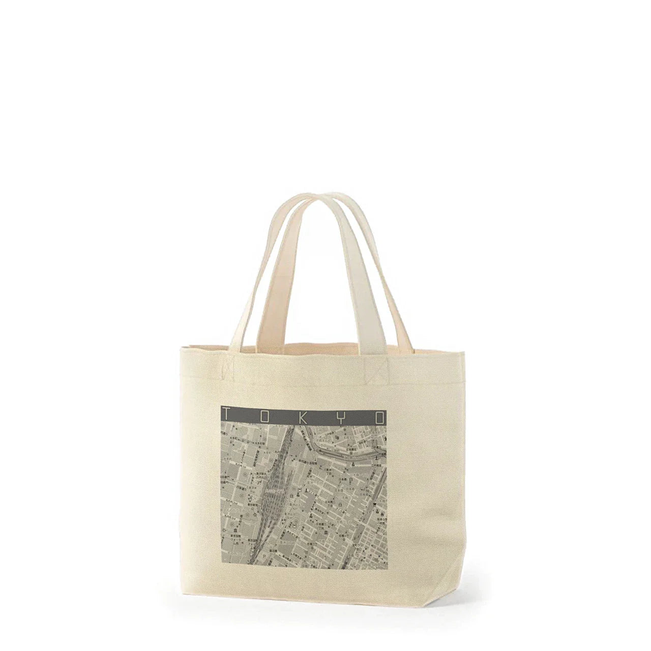 【東京カラー】地図柄トートバッグ