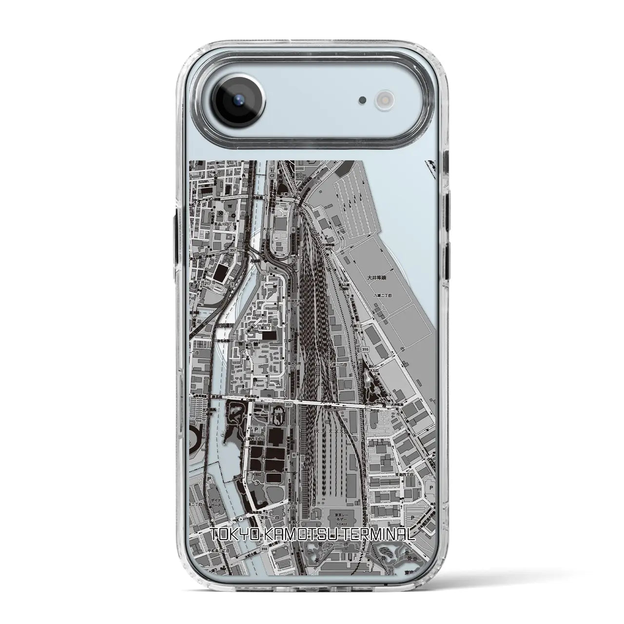 【東京貨物ターミナル(東京都)】地図柄iPhoneケース(MagSafeタイプ)