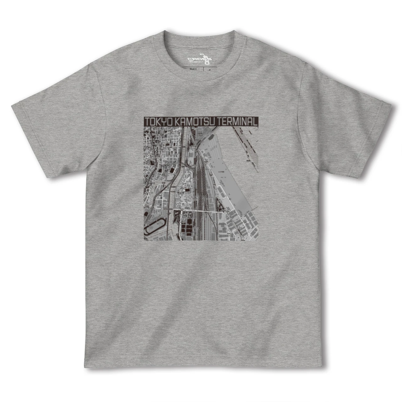 【東京貨物ターミナル(東京都)】地図柄ヘビーウェイトTシャツ