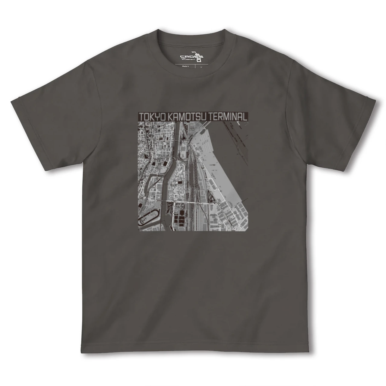【東京貨物ターミナル(東京都)】地図柄ヘビーウェイトTシャツ