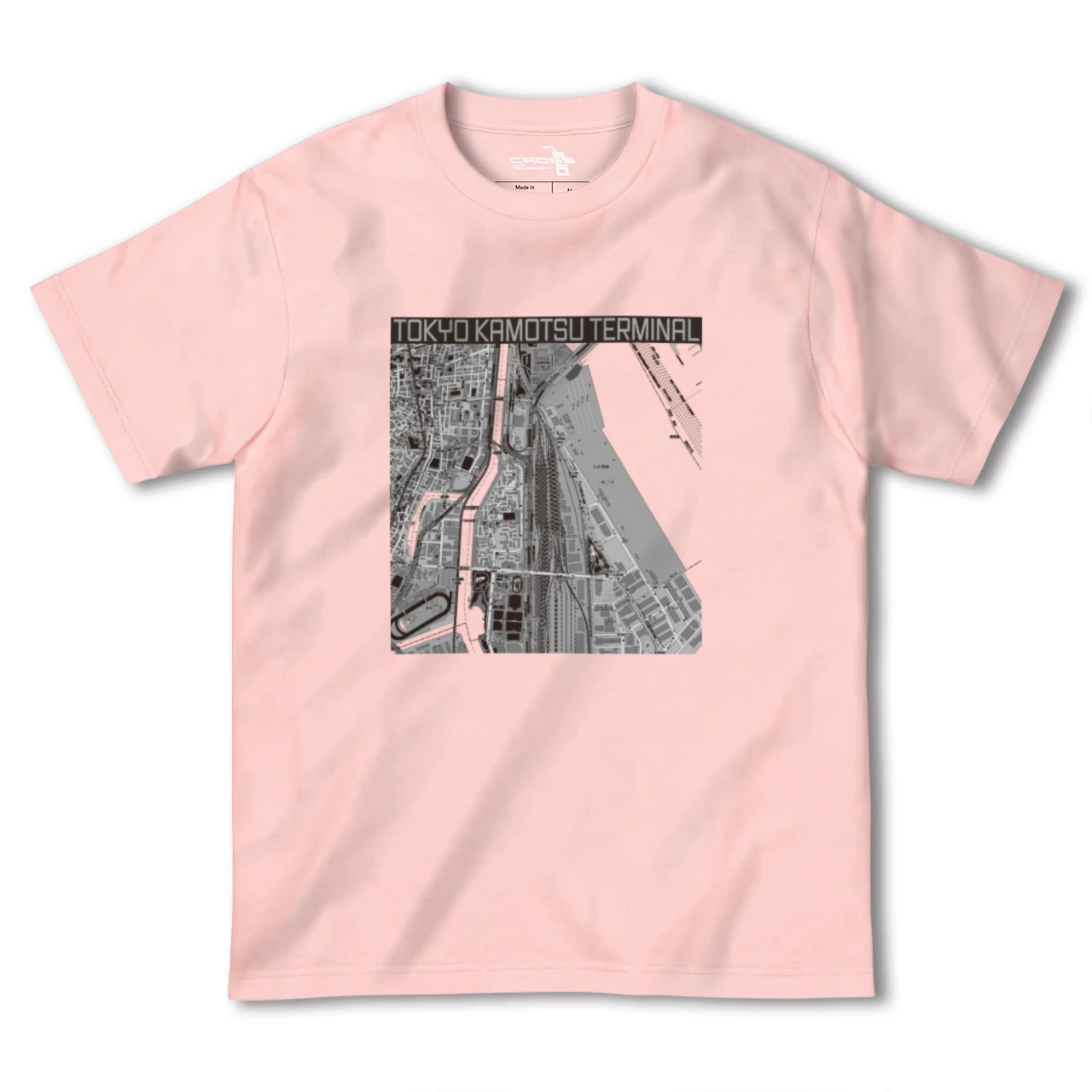 【東京貨物ターミナル(東京都)】地図柄ヘビーウェイトTシャツ