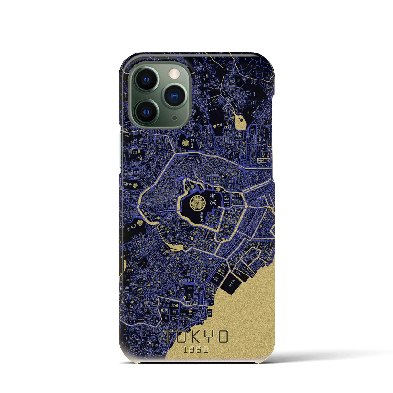 【東京(東京都)】万延江戸図iPhoneケース(バックカバータイプ)