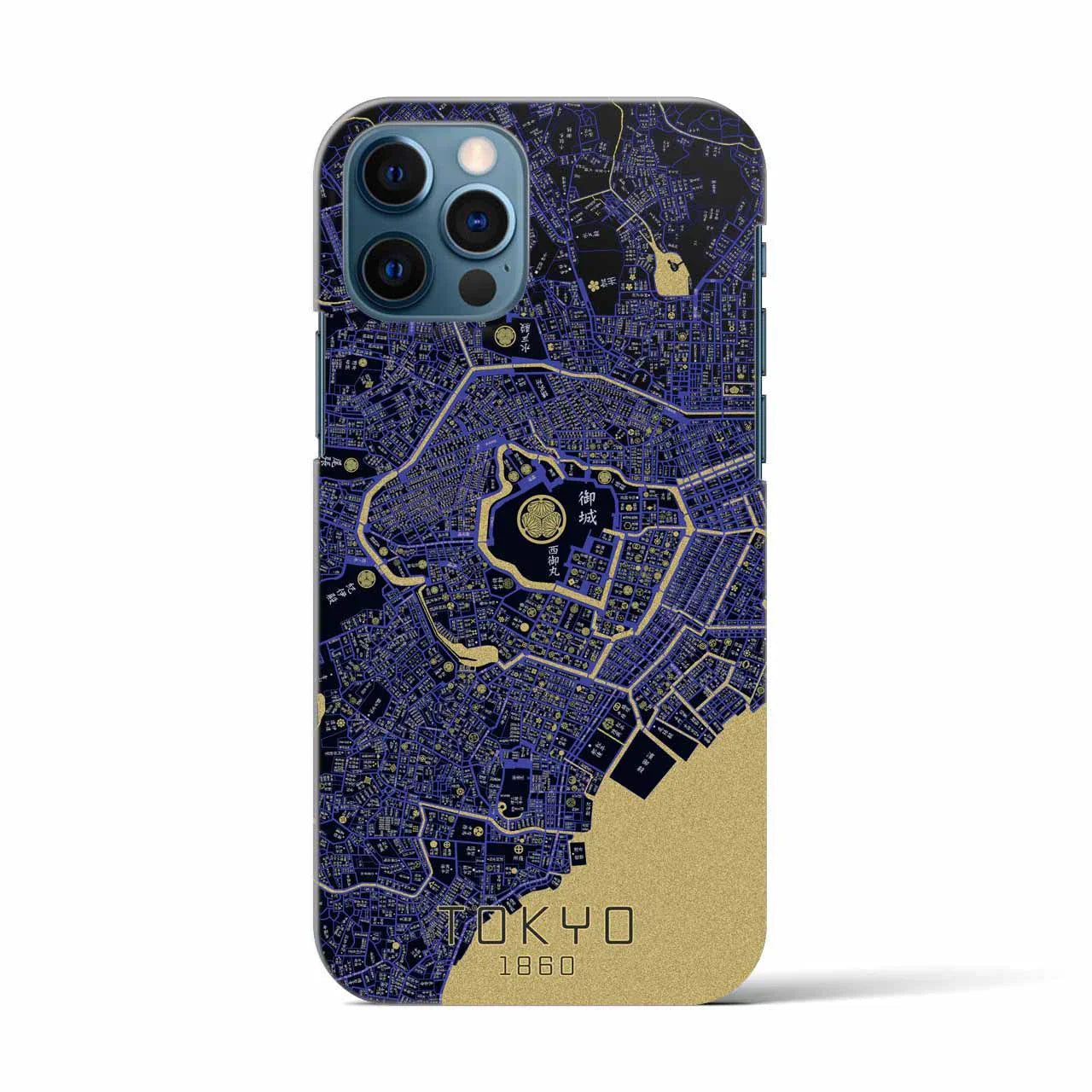 【東京(東京都)】万延江戸図iPhoneケース(バックカバータイプ)